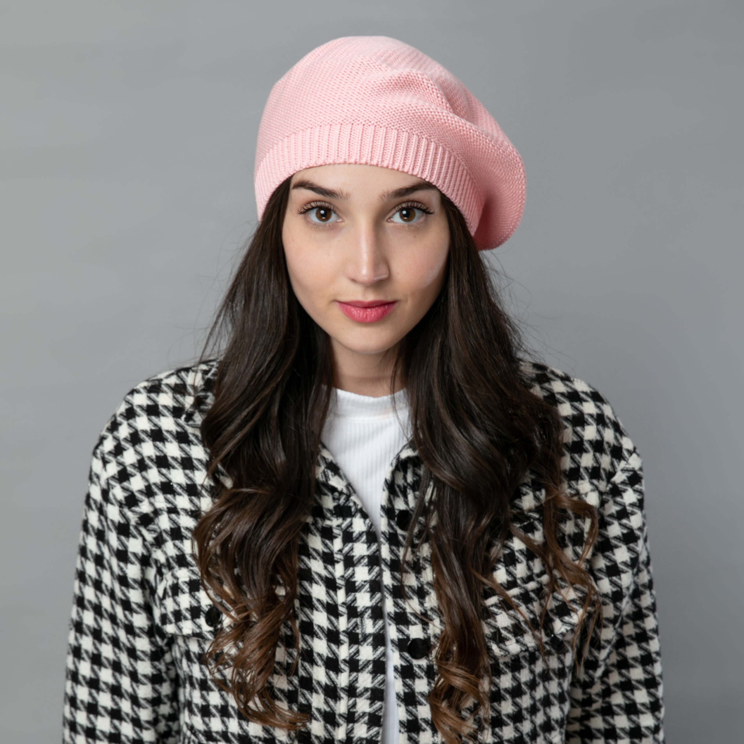 "PARIS” PINK BERET - Image 2